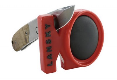 Lansky Quick Fix Pcket Sharpener Messerschrfer  2 Stufen rot