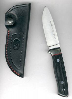 Muela Kodiak Jagdmesser Micarta schwarz mit Backen