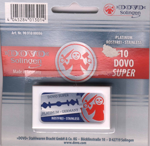Dovo Super Platinum Rasierklingen Rostfrei