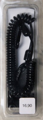 Blackfield Sicherungsspirale mit einem Karabiner