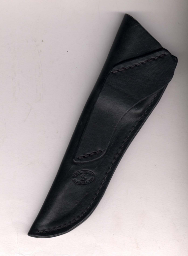Lederscheide für ein Eickhorn GEK EDC, schwarz