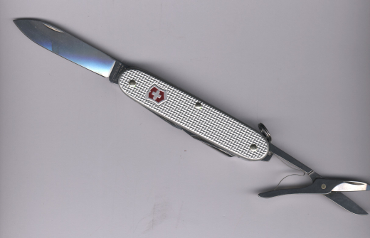 Victorinox 0.8231.26 Pioneer X Alox silber mit Schere