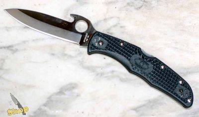 Spyderco C10PGYW Endura 4  Emerson Opener Plain Edge