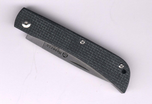 Maserin 163 MB Scout Sliplock Micarta blau