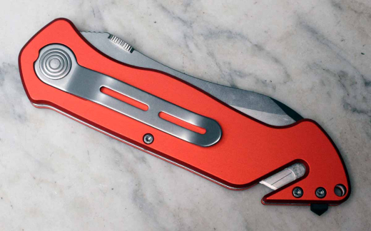 Eickhorn PRT II Rettungsmesser, rot, mit Einhandbedienung