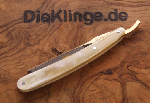 Dovo Rasiermesser Bergischer Löwe Rinderhorn 3-680