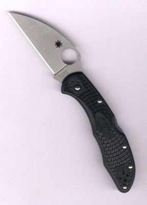 Spyderco C11FPWCBK Delica schwarz mit Sheepfootklinge