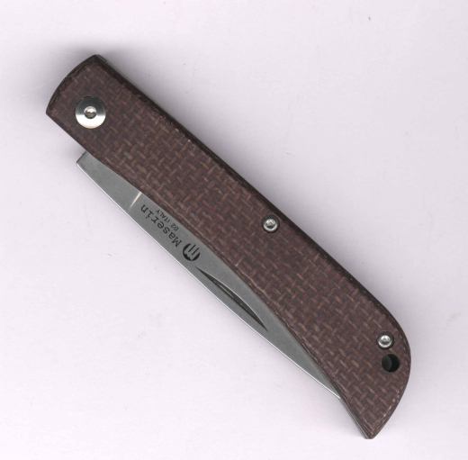 Maserin 163 MG Scout Sliplock Micarta grau