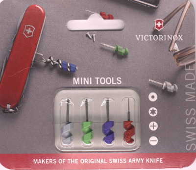 Victorinox 2.1201.4 Mini Tools Set bunt, 4 Stck