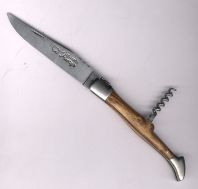 Au Sabot Laguiole Klappmesser Pistazienholz 102662 2-tlg. mit Korkenzieher