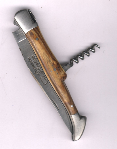 Au Sabot Laguiole Klappmesser Pistazienholz 102662 2-tlg. mit Korkenzieher