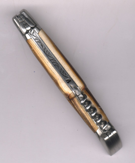 Au Sabot Laguiole Klappmesser Pistazienholz 102662 2-tlg. mit Korkenzieher