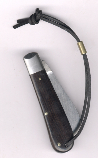 Otter Ankermesser Grenadil 173LB groß Carbon Lederband