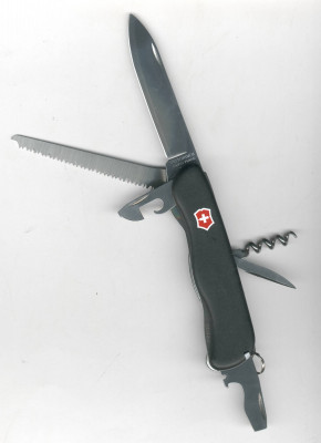 Victorinox Forester 0.8363.3 schwarz Zweihand