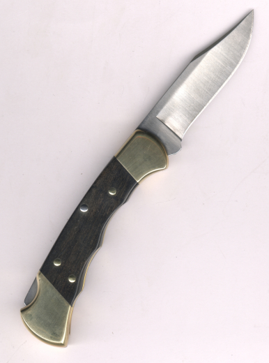 Buck 112 FG Ranger Klappmesser Fingergrooved mit Etui