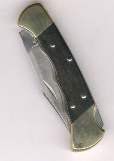 Buck 112 FG Ranger Klappmesser Fingergrooved mit Etui