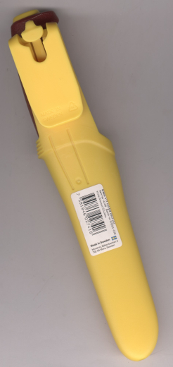 Mora Basic 511 Jahresmesser 2023 Kohlenstoffstahl rot gelb