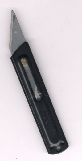 Olfa CK-1 Messer schwarzes Griffstück, Doppelklinge