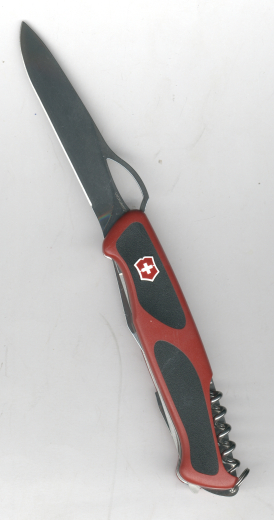 Victorinox Rangergrip 79 rot-schwarz 0.9563 MC mit Einhandbedienung