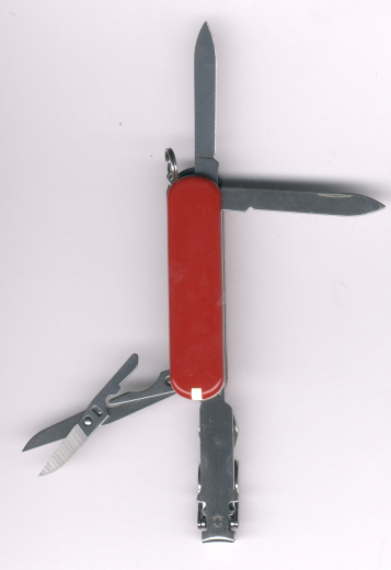 Victorinox Nail Clip 580 rot 0.6463