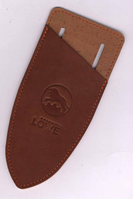 Lwe Lederetui Holster 9808 mit Grtelschlaufe fr alle Lwescheren