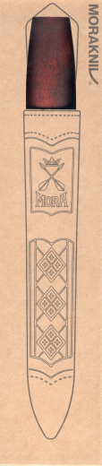 Mora Classic No 2 Kohlenstoffstahl roter Griff