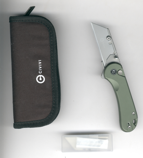 Civivi Elementum Utility Aluminium Green