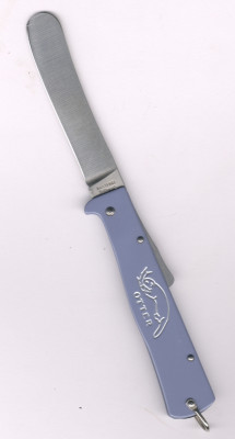 Otter Mercator Klappmesser Buckels blau Stainless 10-426_rg_BUC_R_bl