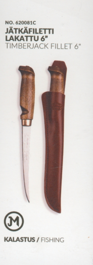 Marttiini Timberjack Fillet 6 Filliermesser Filletiermesser 620081C
