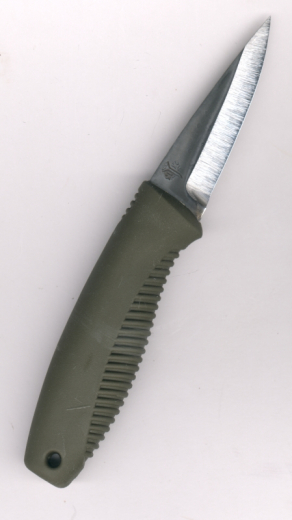 Peltonen M23 Ranger Cub FJP 307 Coyote Messer in grüner Kydexscheide