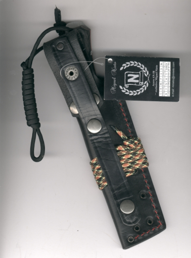 Nieto Jagdmesser Bushcraftmesser Chaman 139-M Blackmicarta