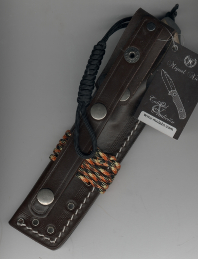 Nieto Jagdmesser Bushcraftmesser Chaman 139-A Maserbirke