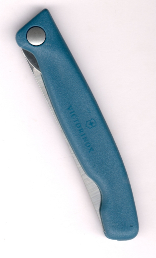 Victorinox Swiss Classic Picnic Knife grün 6.7834.FC1 Reisebrötchentafelklappmesser Welle