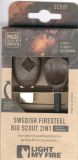 Swedish Firesteel Bio Scout 2 in 1 Kunststoffgriff braun