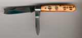 2 Blade Razor Taschenmesser mit Knochengriffschalen