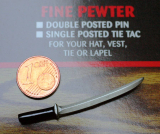 Pin Schwert Anstecker Katana Sammlerpin