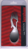Kershaw 1140X Ration Löffel Gabel Kombination mattgrau small klein