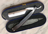 Dovo Rasiermesser Flowing 1186810 mit Heft aus Grenadill