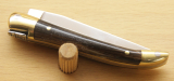 Minimesser Laguiole 127BF Messing dunkles Horn 00003905