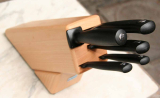 Messerblock Silverpoint altes Design Wüsthof inkl. 4 Messer und ein Wetzs