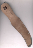 Linder 185115 Klassik Skinner Hirschhorngriff Kohlenstoffstahl blauer Karton, doppelvernähte Scheide, rar!
