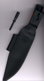Cold Steel Bushman 95 BBUSK mit Bowieklinge, Kunststoffscheide, Feuerstahl