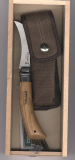 Opinel Pilzmesser No 8 in Holzgeschenkverpackung mit Etui