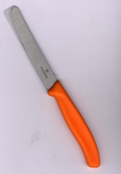 Victorinox Tomaten-, Wurst-, Brötchen-, Tafelmesser orange 6.7836.L119