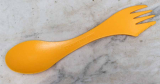 Light My Fire Spork Originalgröße Farbe Curry