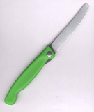 Victorinox Swiss Classic Foldable grün 6.7836.F4B Reisebrötchentafelklappmesser Welle