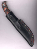 Cudeman 148-W Bushcraft Micarta bicolor schwarz-rot