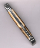 Au Sabot Laguiole Klappmesser Pistazienholz 102662 2-tlg. mit Korkenzieher