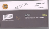 Kindermesser Herbertz Selektion mit schwarzem Griff 53061