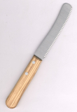 Böker Buckelsmesser Classic One mit Wellenschliff und Olivenholzgriff